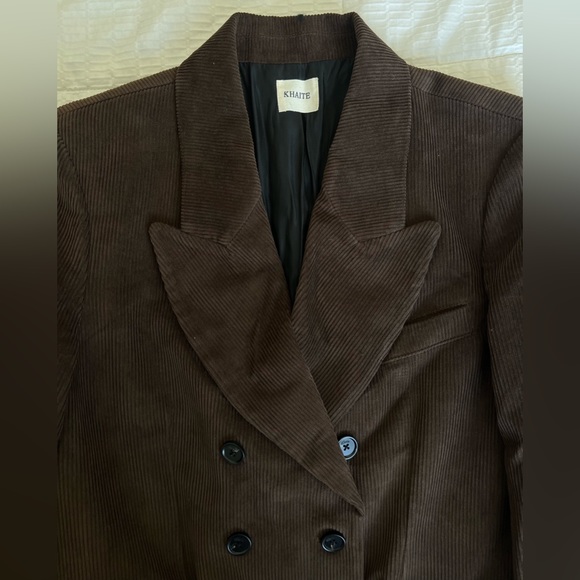 Khaite Tanner Blazer Brown Size 6 - Picture 4 of 11